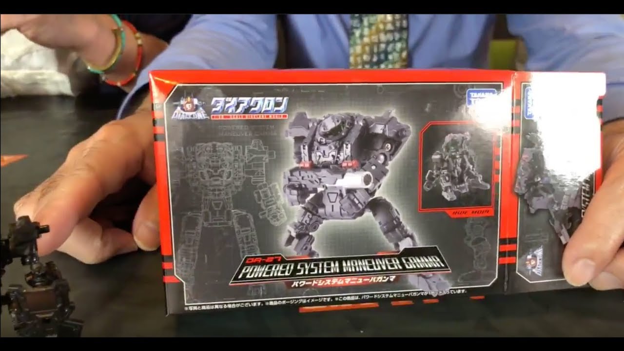 TOYSTV S8 E1 P6「爆玩具」Takara Tomy Diaclone DA27 Powered System Maneuver Gamma Unbox