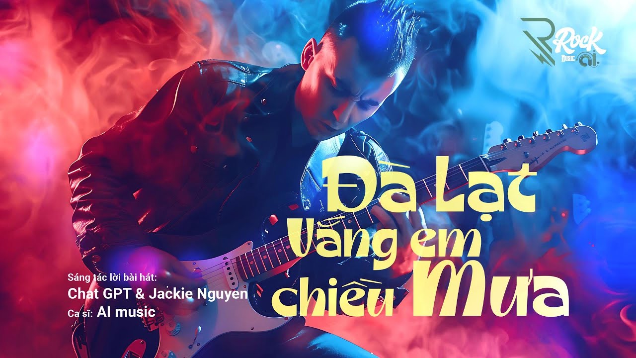 Đ&agrave; Lạt vắng Em chiều mưa I Rock Viet AI