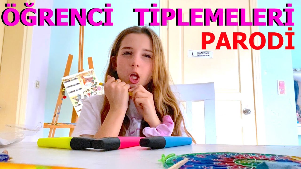 Öğrenci Tiplemeleri Parodi. Ecrin Su Çoban