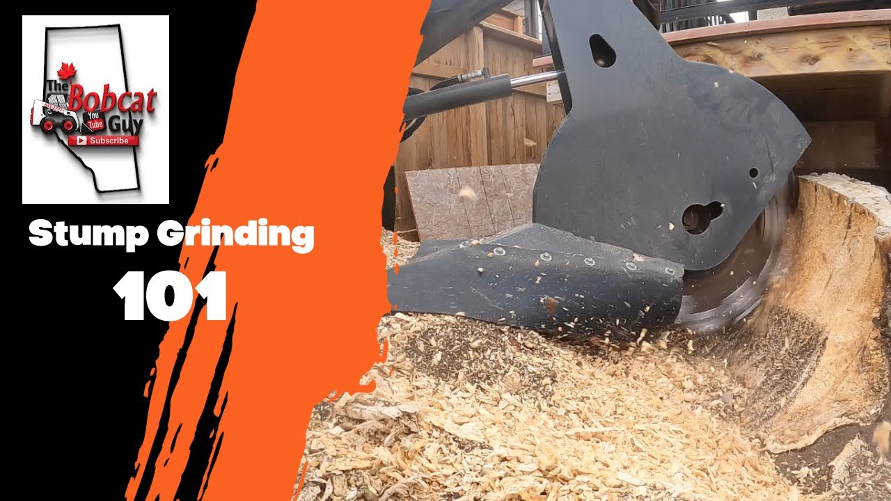 Bobcat stump Grinder