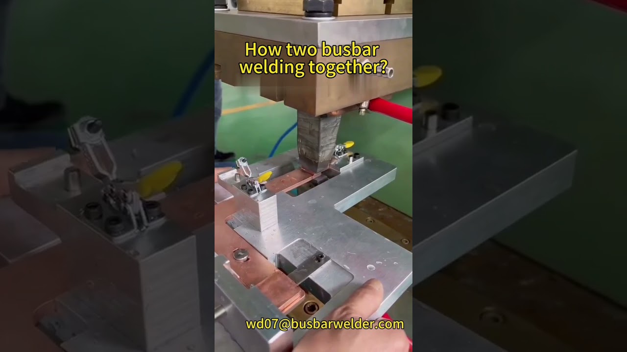 Mastering Copper Busbar Welding: A Step-by-Step Guide Using HAIFEI  Welding Equipment#metalwelding