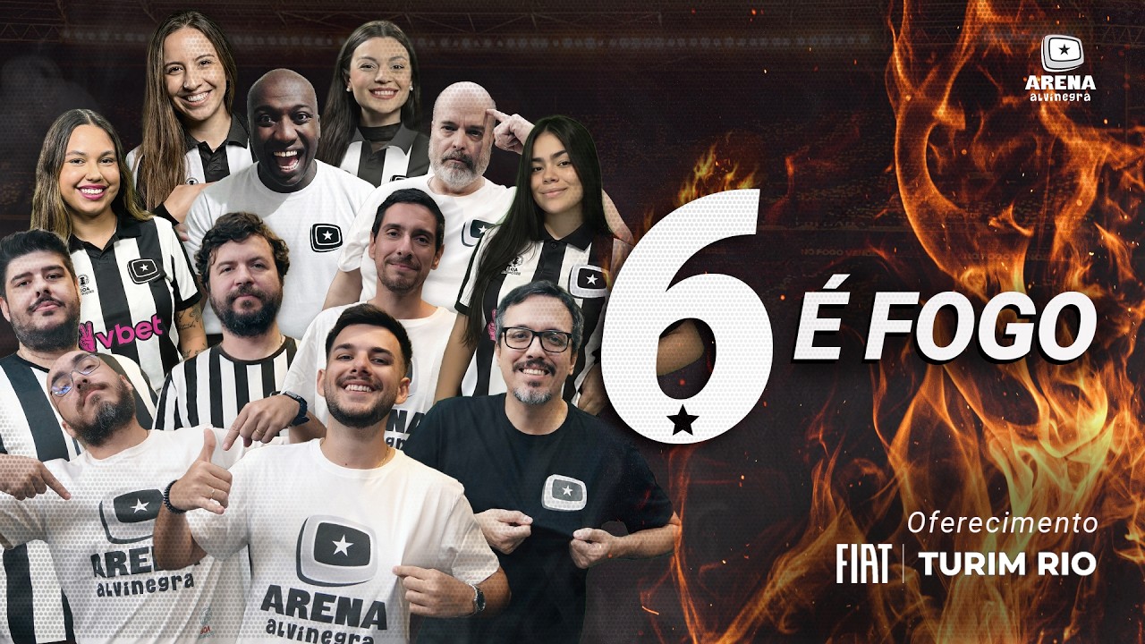 🔴  6 É FOGO - FIAT TURIM RIO - TODAS AS INFORMAÇÕES SOBRE O DIA DO BOTAFOGO