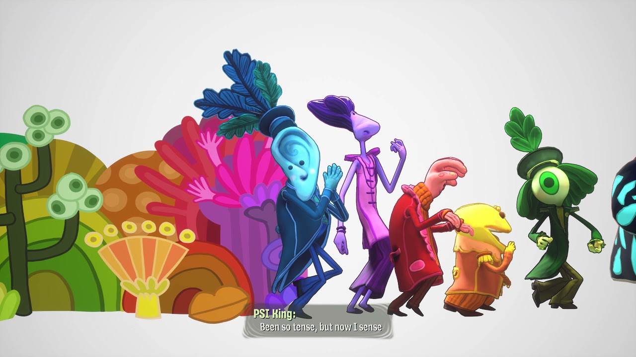 PsychoNauts 2:  The PSI King sings!!!