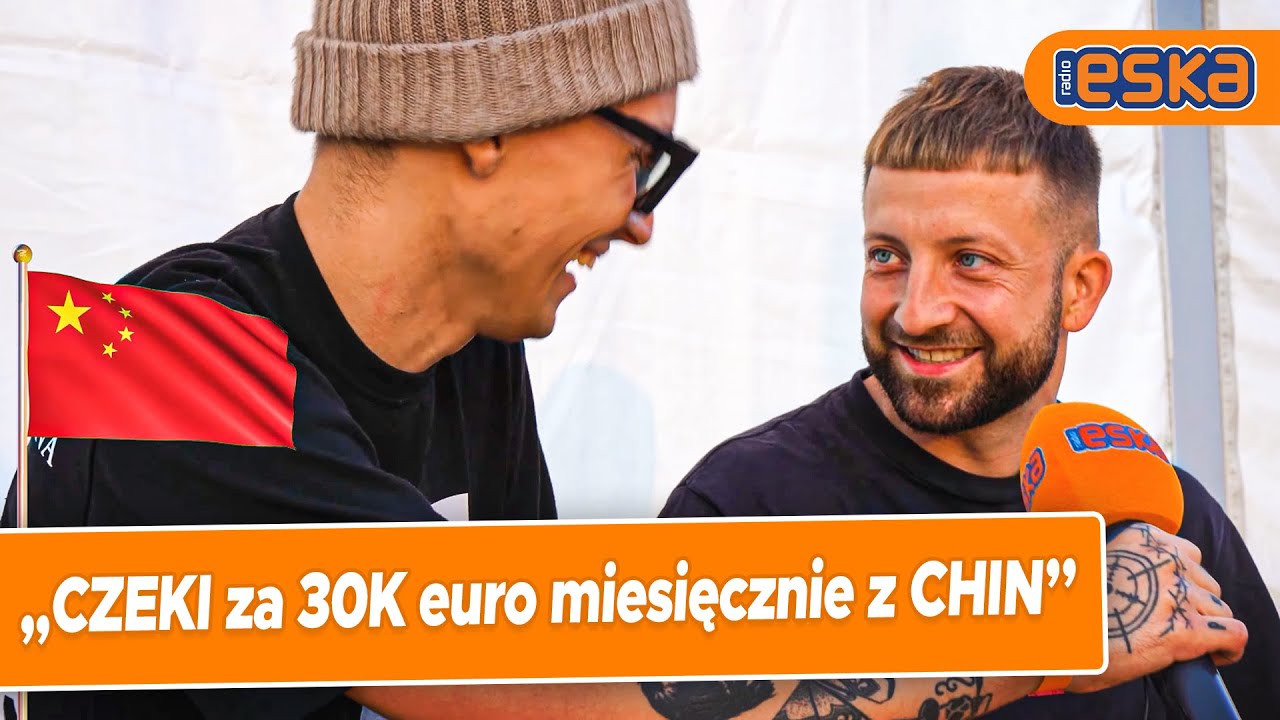 Mr. Polska gwiazdą w Chinach? CZEKI PO 30K EURO :O | Radio Eska na Sun Festiwal.