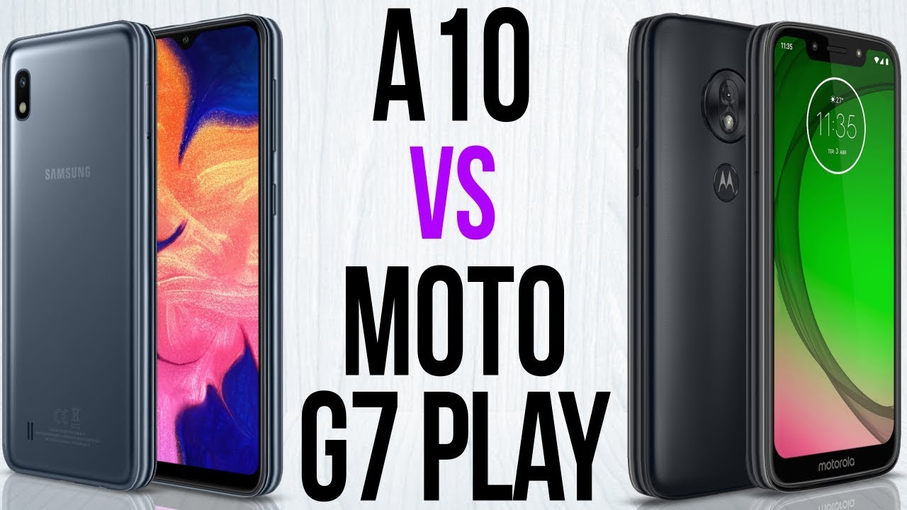 A10 vs Moto G7 Play (Comparativo)