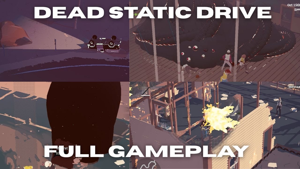 Dead Static Drive &ndash; FULL GAME 4K | Day 1&ndash;3 Playthrough + Max Friendship (Heather & Tori)