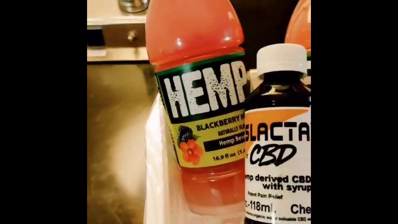 CBD syrup - Slactavis real bomb cannabis