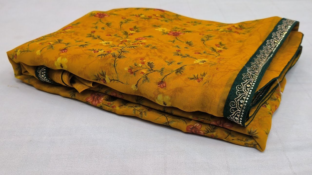 Soft Georgette Saree#rohittextiles #sareecollection 