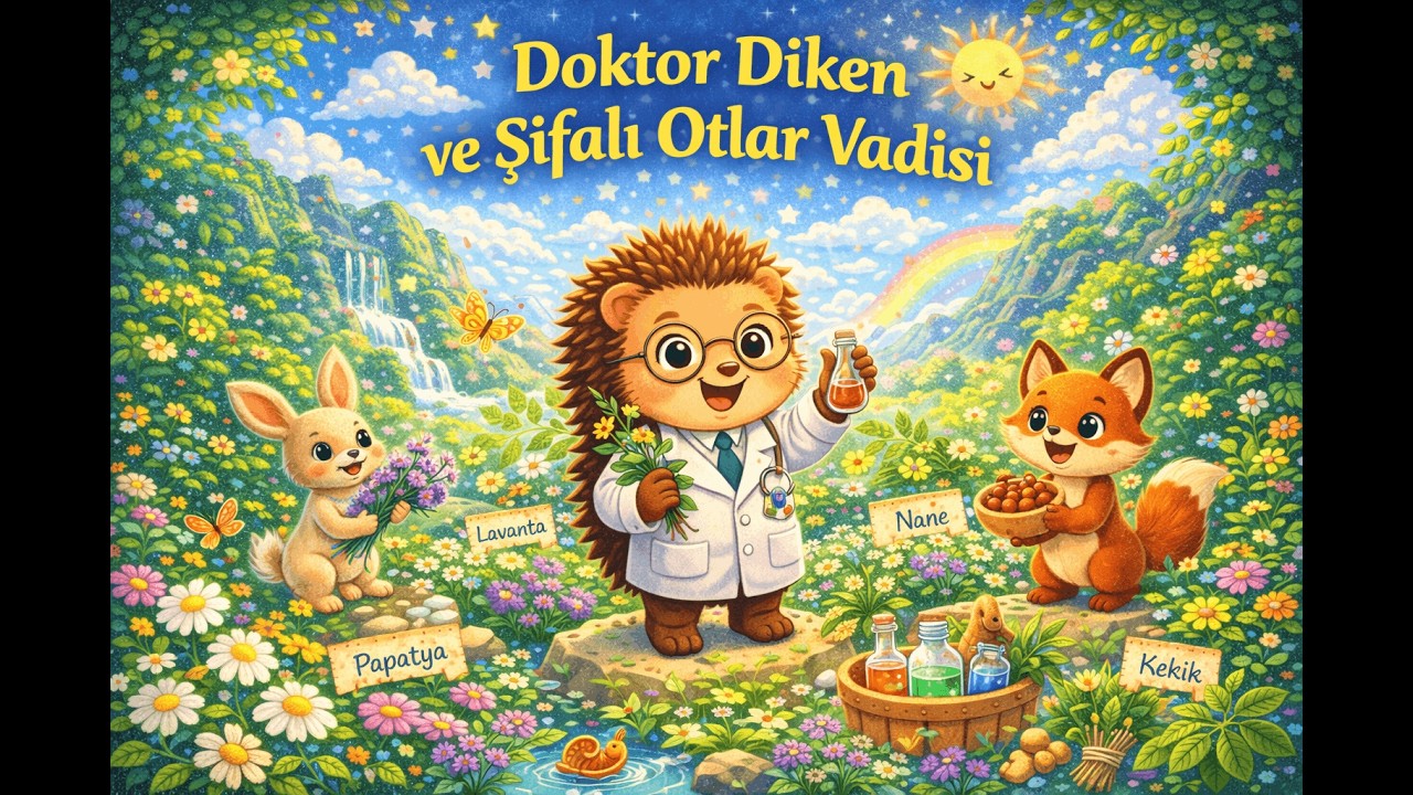 Çocuk Masalları - Doktor Diken ve Şifalı Otlar Vadisi - 95