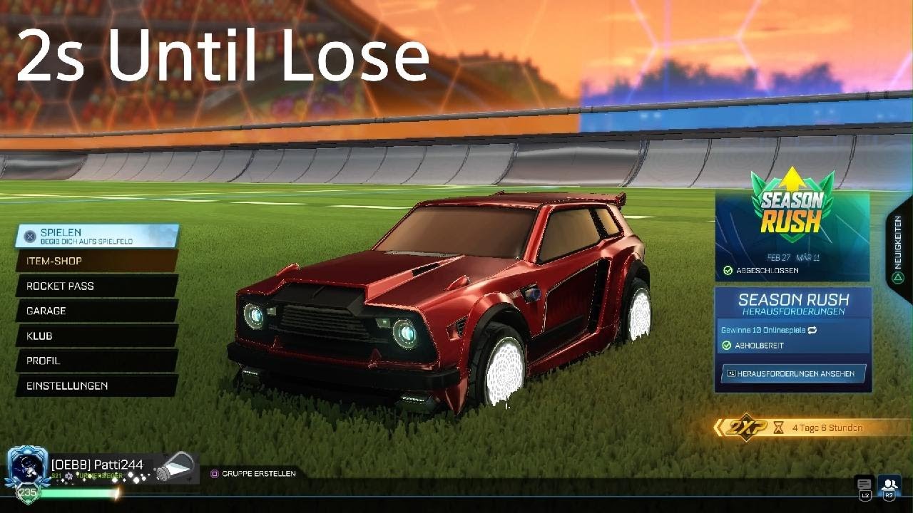 Rocket League 2s until I Lose and This is what  Happed p2
