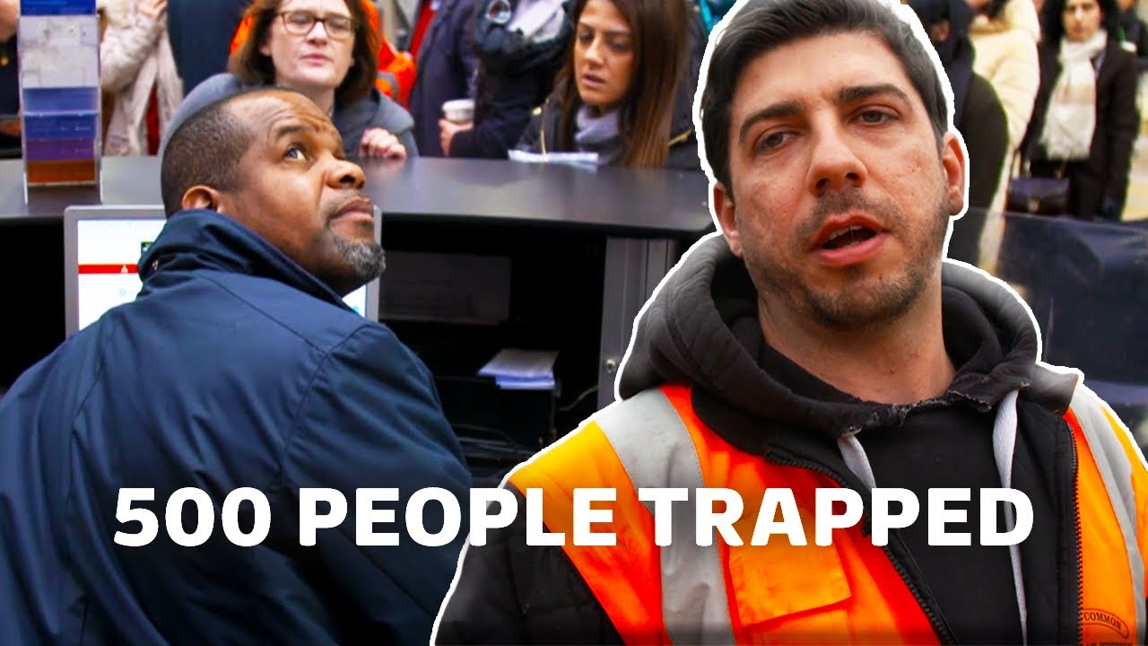 500 Passengers Trapped On A Broken Train | Paddington 24/7 | S2 E5 | Our Stories