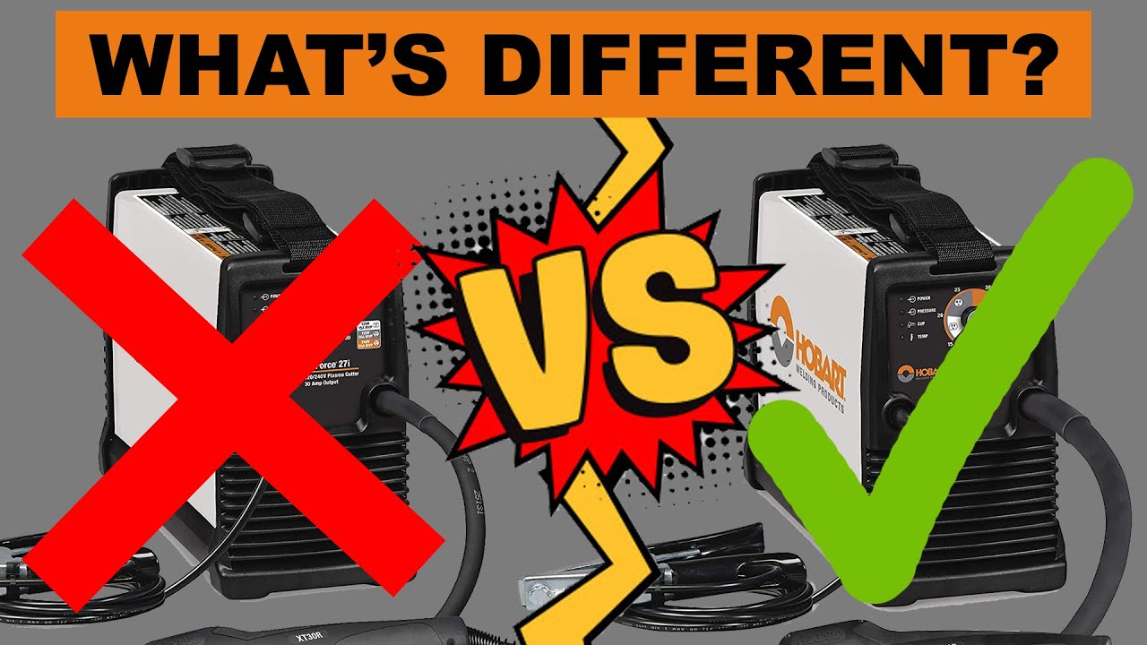 Hobart 27i vs Hobart 40i (Plasma Cutter Feature Review)