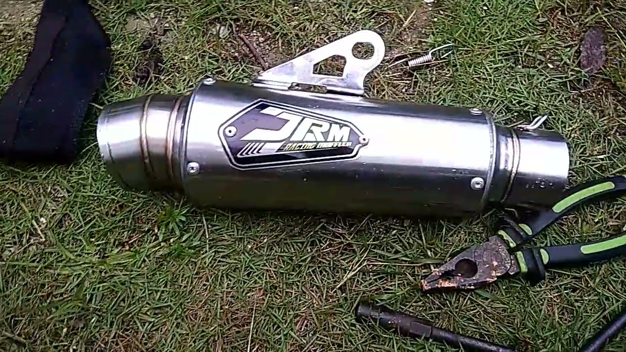 tes sound knalpot jrm di jupiter suara mantap unboxing