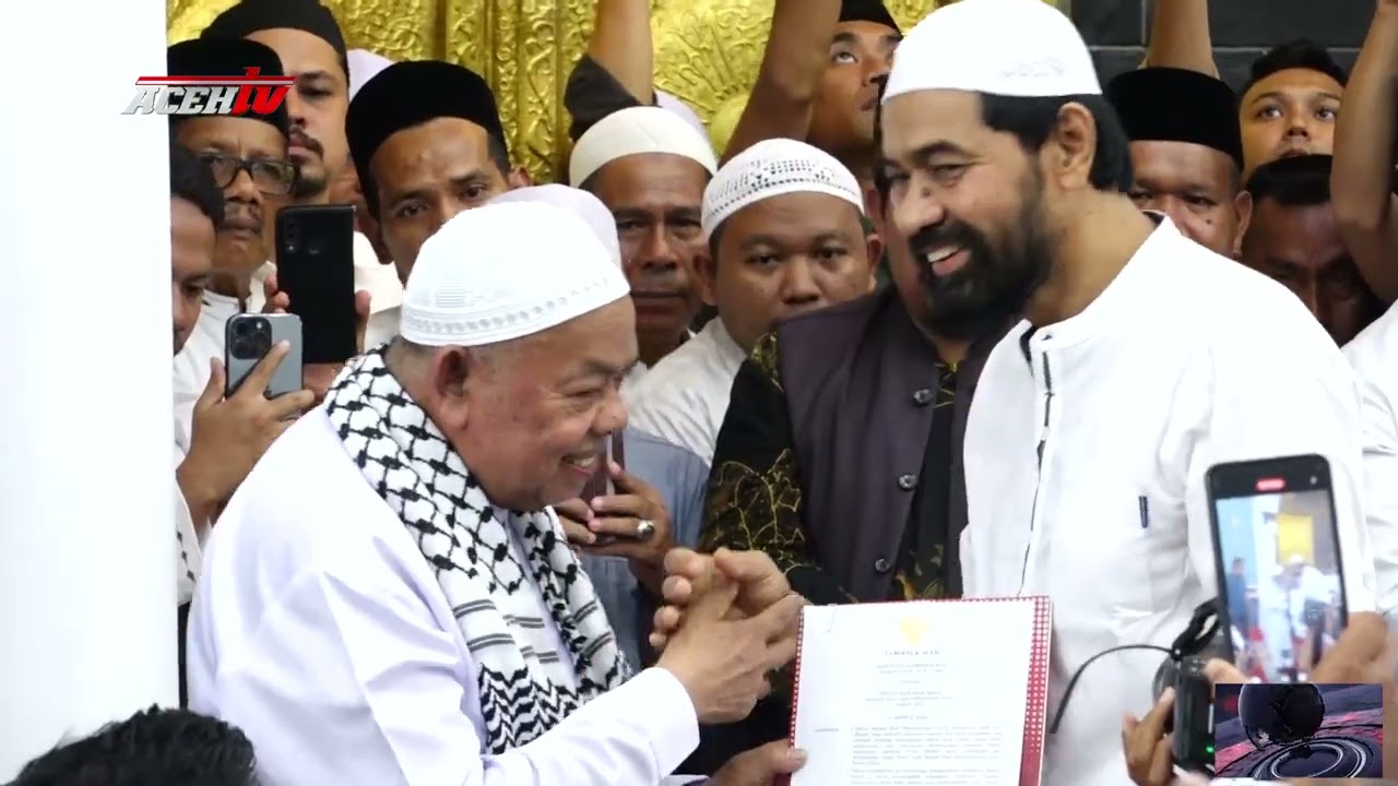 PENGUKUHAN ABU PAYA PASI IMAM BESAR MASJID RAYA BAITURRAHMAN