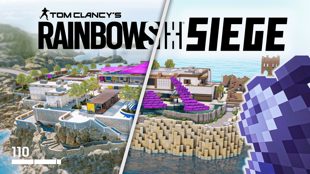Я пишу Rainbow 6 Siege в Minecraft