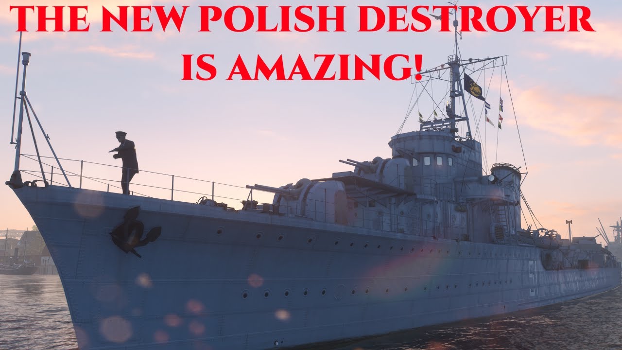 Blyskawica 52 - New polish radar Destroyer in World of warships