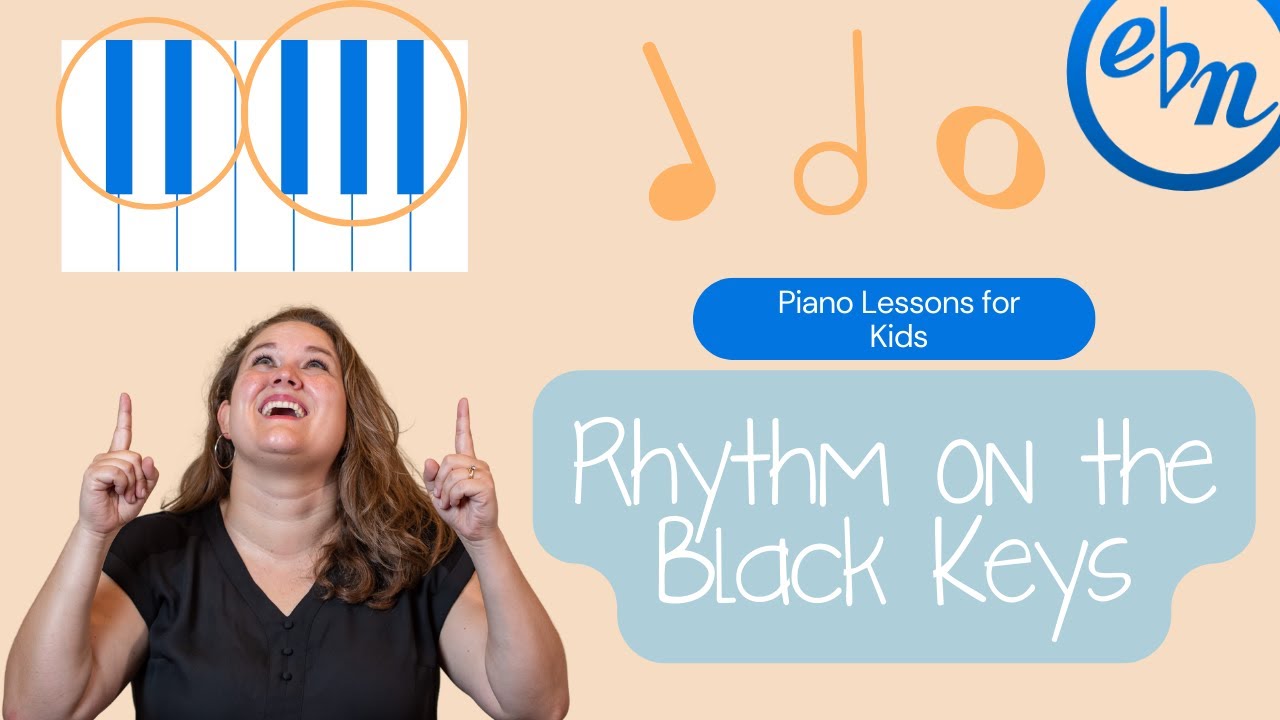 Fun Rhythm Exercises on the Black Keys | Piano Lessons for Kids