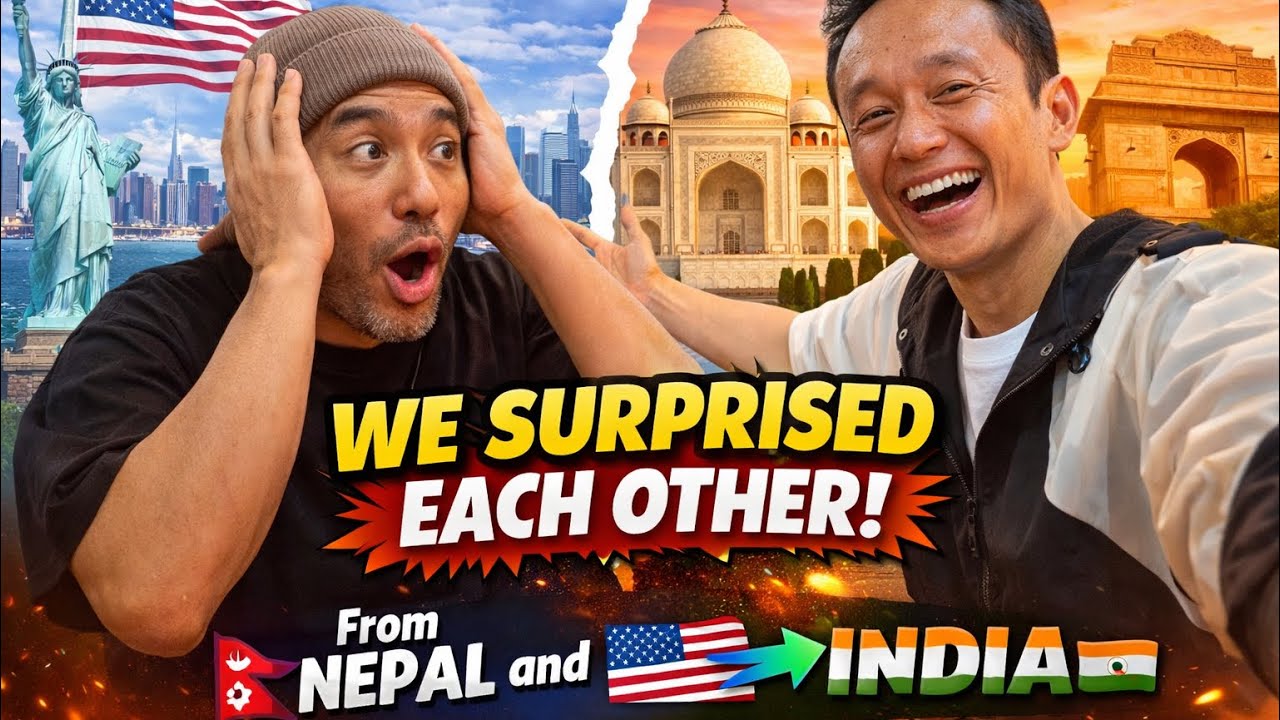 I CAME ALL THE WAY FROM #NEPAL JUST TO SURPRISE MY FRIEND 🇺🇸 🇮🇳 🇳🇵 « FRIENDSHIP FOREVER «