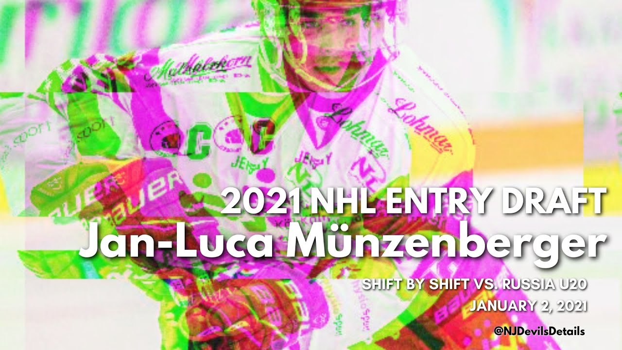 2021 NHL Draft | Jan-Luca Münzenberger (#27) Shift by Shift vs. Russia U20, January 2, 2021
