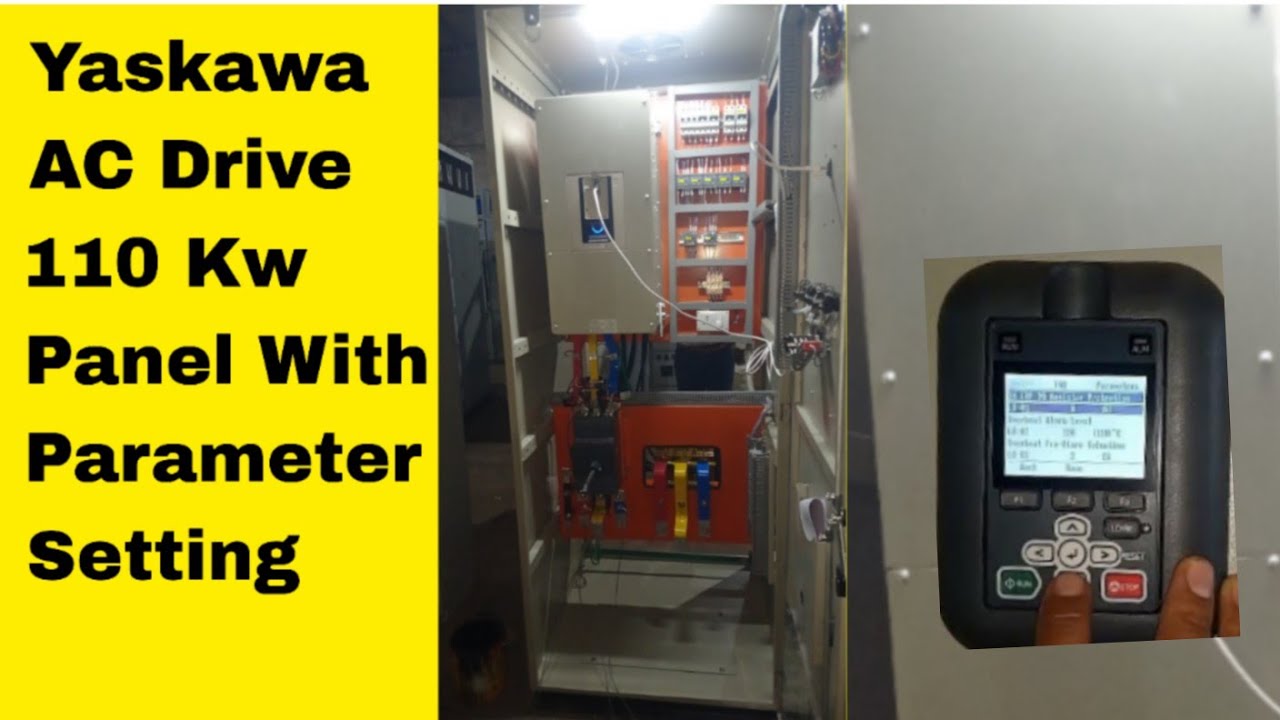 Yaskawa AC Drive Panel With Parameter Setting