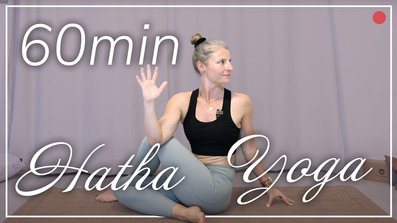60 min einfaches Hatha Yoga für mehr Stabilität und Vertrauen - für Anfänger | Level 1