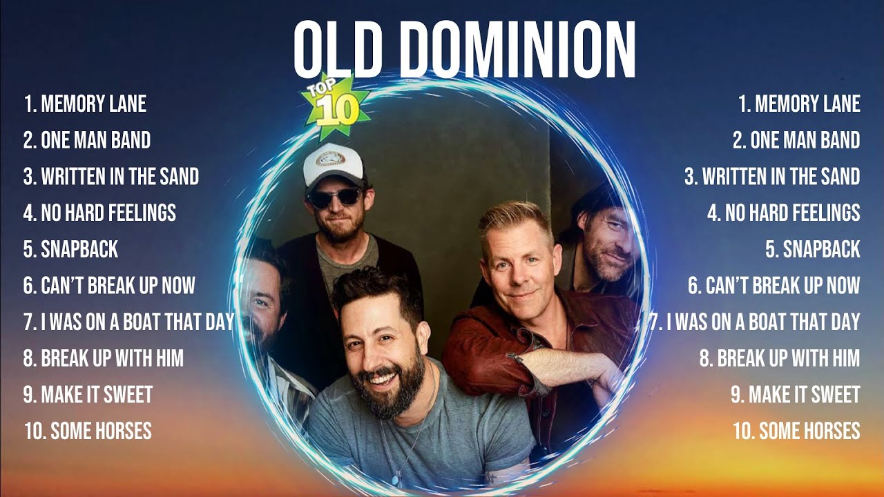 Old Dominion Greatest Hits 2024Collection - Top 10 Hits Playlist Of All Time