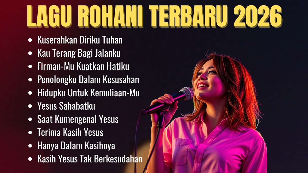Kumpulan Lagu Rohani Terbaru 2026 | Kuserahkan Diriku Tuhan | Lagu Rohani Kristen Terpopuler 