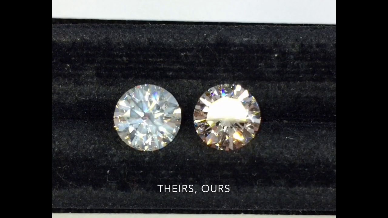 Cloudy Diamond VS Sparkly Diamond