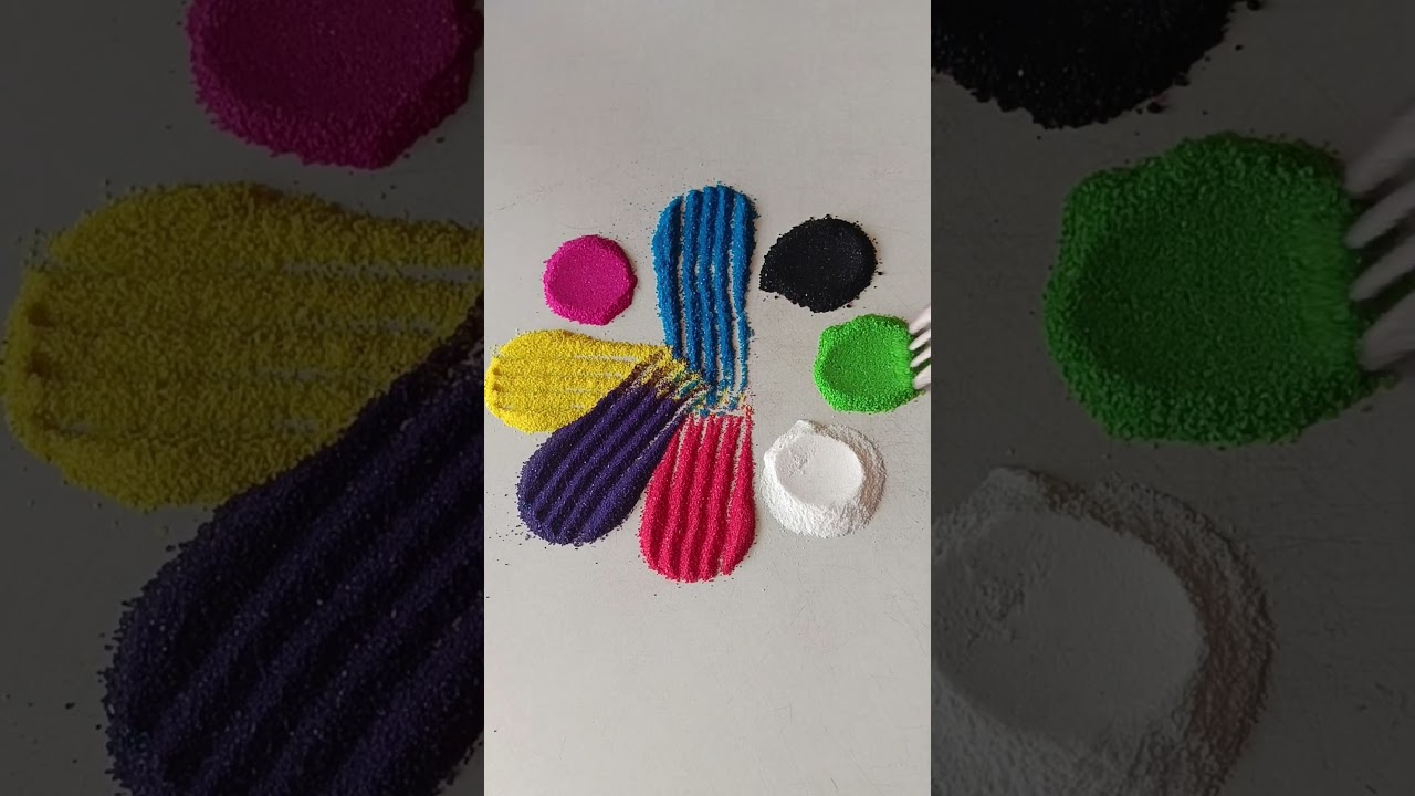 simple Rangoli, satisfying rangoli, Easy rangsatisfying #asmroli, Tricks and tips,ASMR#rangoli