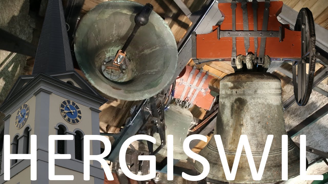 HERGISWIL B. W.(CH - LU): Vollgeläute der Pfarrkirche St. Johannes d. T.