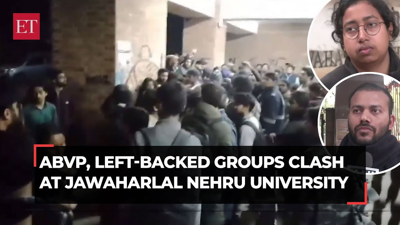 ABVP, Left-backed group clash at JNU; AISA JNU Vice President narrates incident