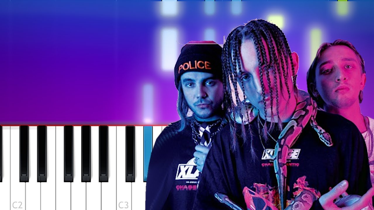 Chase Atlantic - LIKE A ROCKSTAR (Piano Tutorial)