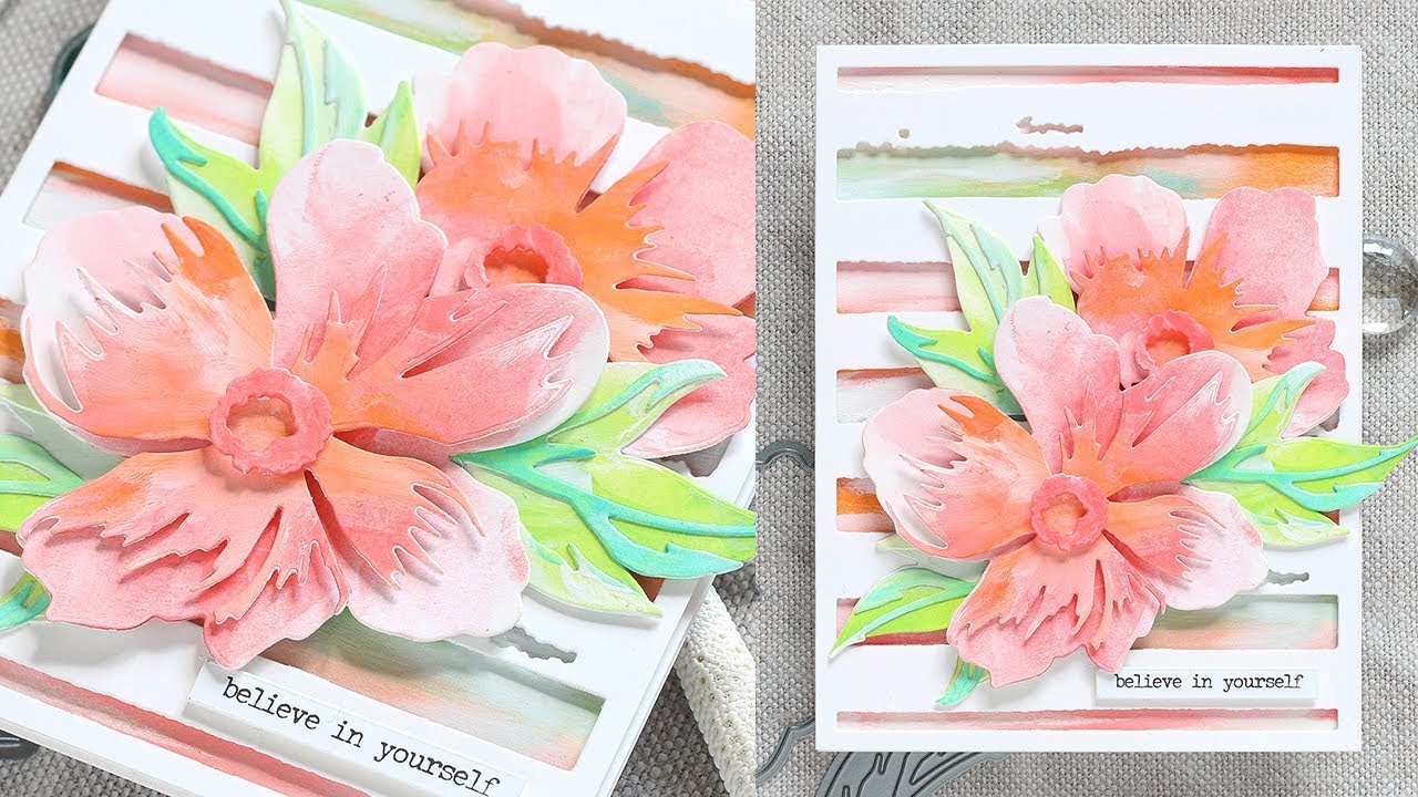 Altenew Peony Dream Flower Dies with Shari Carroll