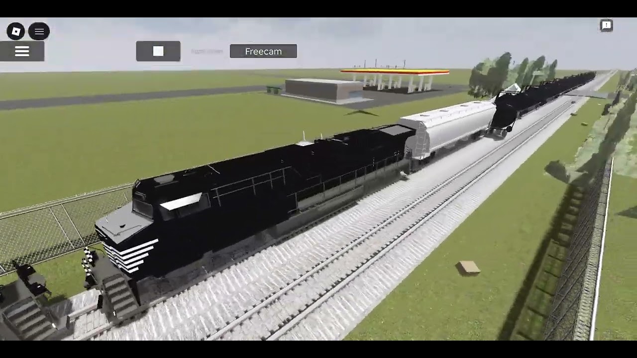 Cinamatic train vs car thing