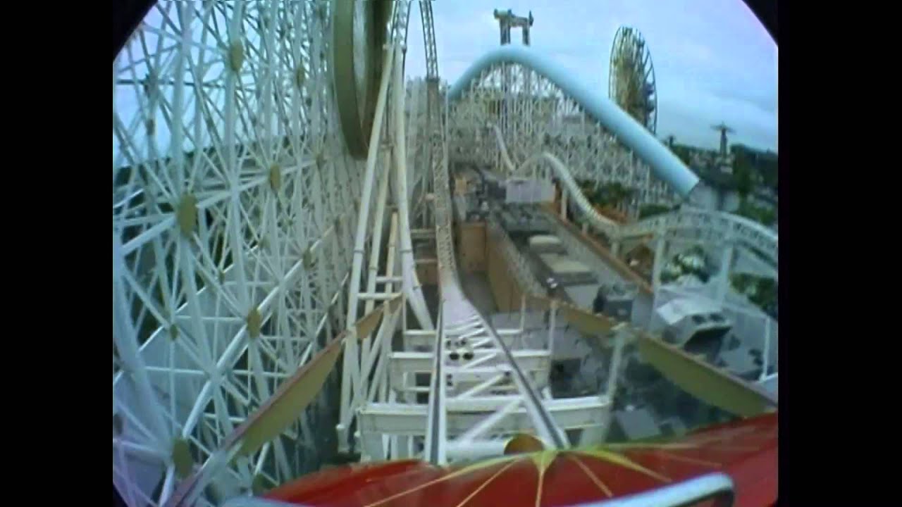 California Screamin'. Disney California Adventure 2002, Front Seat (POV).