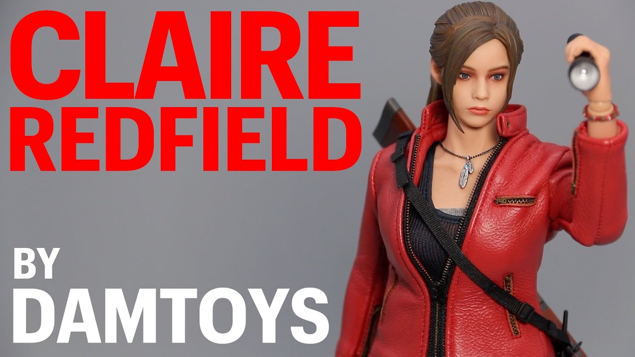 Damtoys Claire Redfield Resident Evil 2 Remake Biohazard 1/6 Scale Figure Unboxing & Review