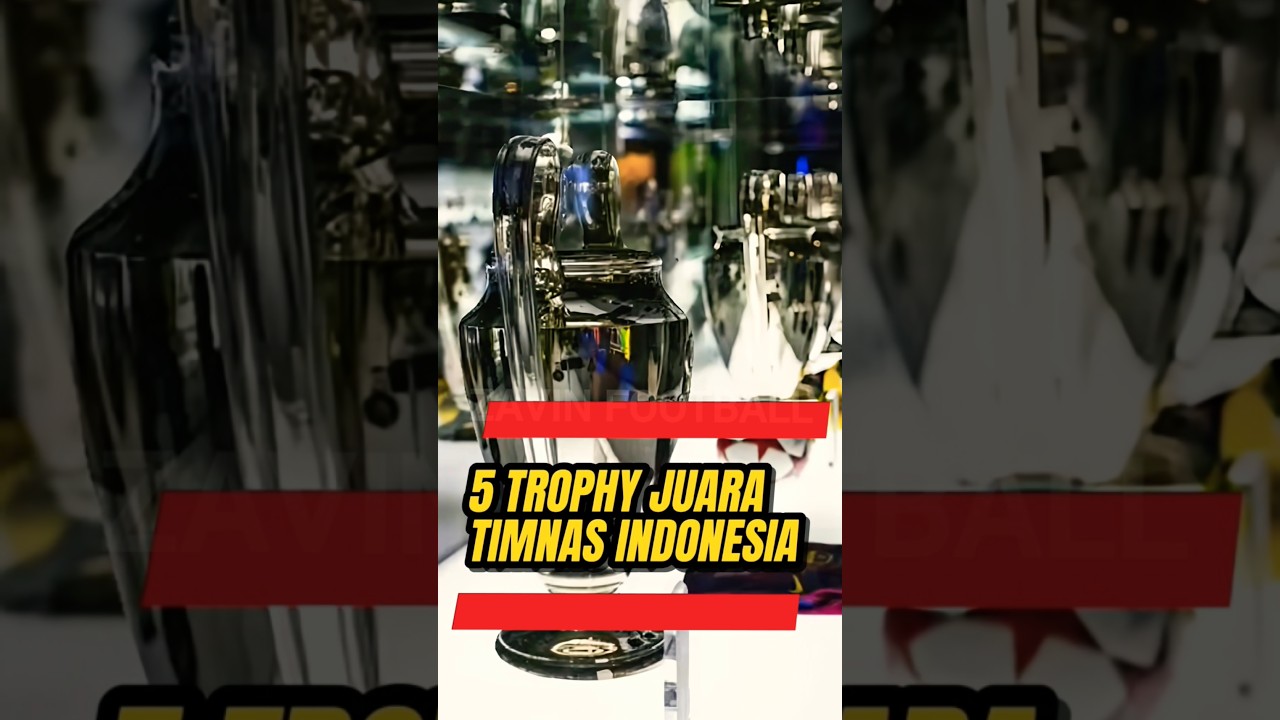 5 Trophy Juara Timnas Indonesia #timnasindonesia #football #trophy #champions #asean