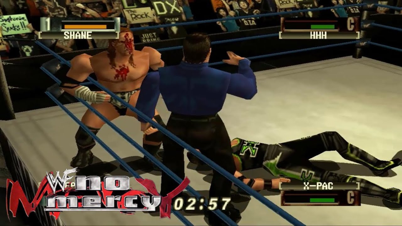 WWF No Mercy - Shane & Stephanie McMahon (Championship Mode) - Tag Team Championship (N64)