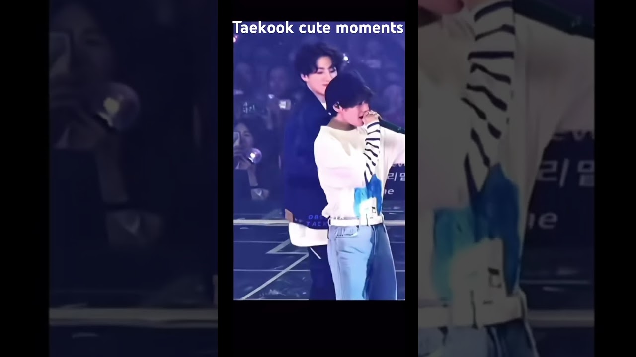 Taekook cute moments 💜❤️#vkook #youtubeshort #shortsvideo #shorts