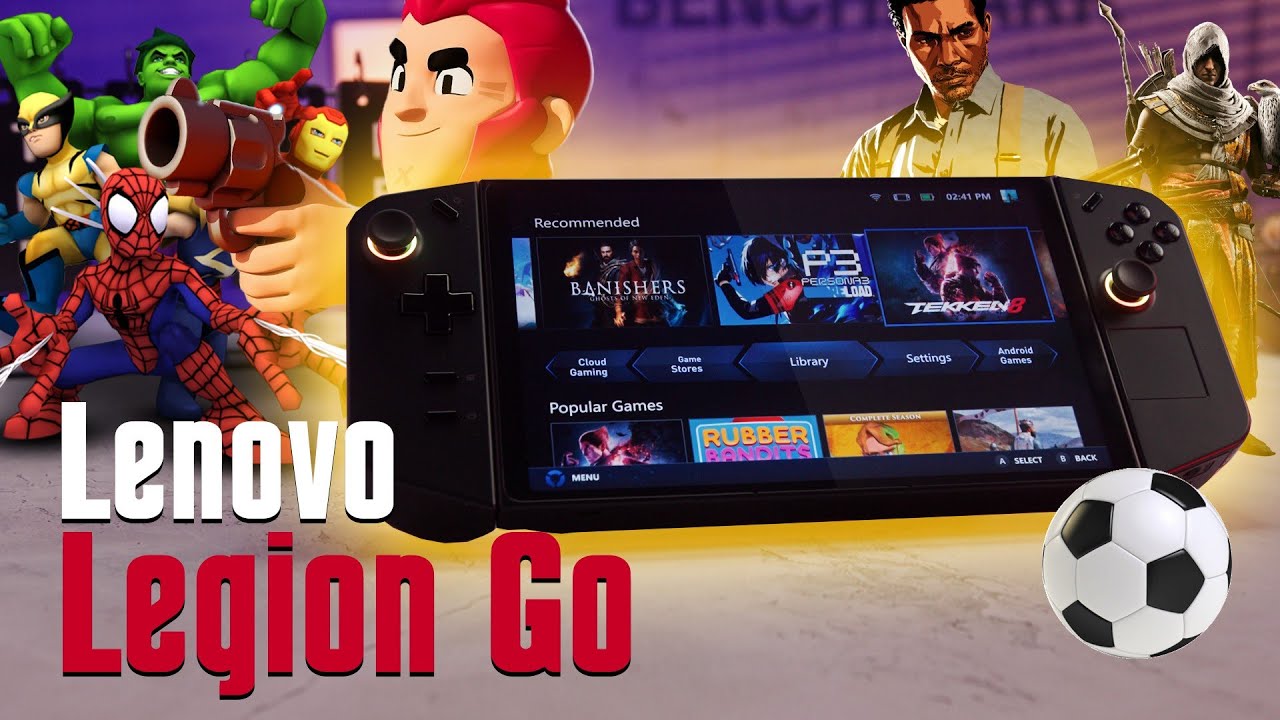 Lenovo Legion Go konzola - Gaming PC u vašim rukama