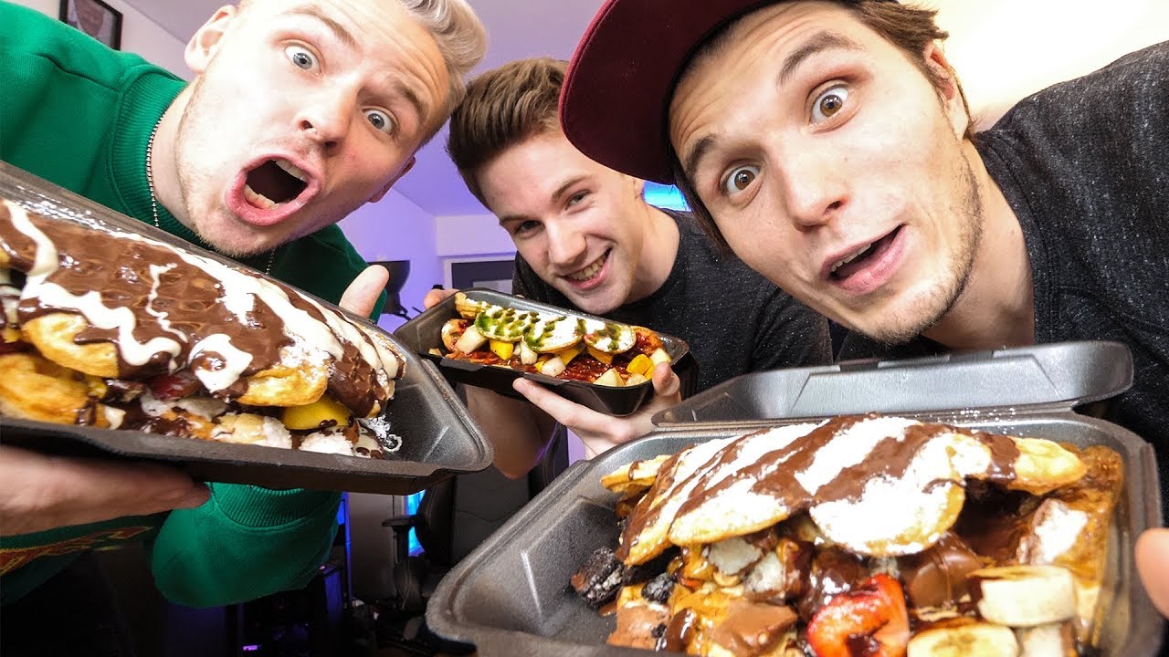 Wir BESTELLEN für 30€ WAFFELN