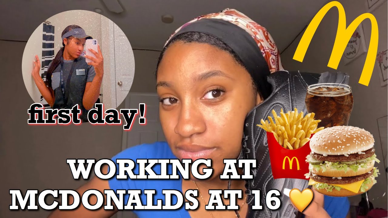 McDonald’s Hiring Process at 16 | Interview & Orientation | GRWM First Day Working at McDonald’s!