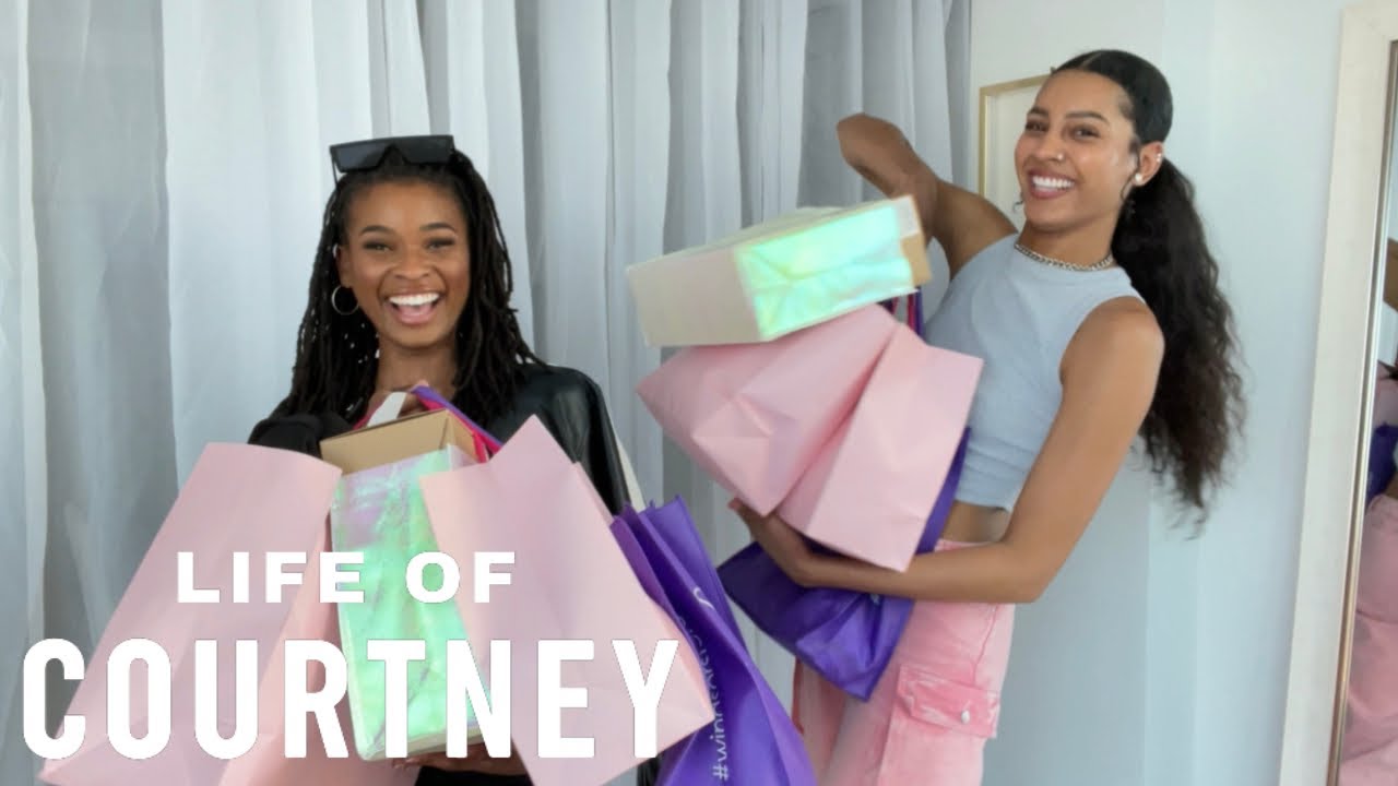 Life of Courtney | Try on Haul | Vlog | Courtney Randolph | Christine Obanor | Too Hot To Handle