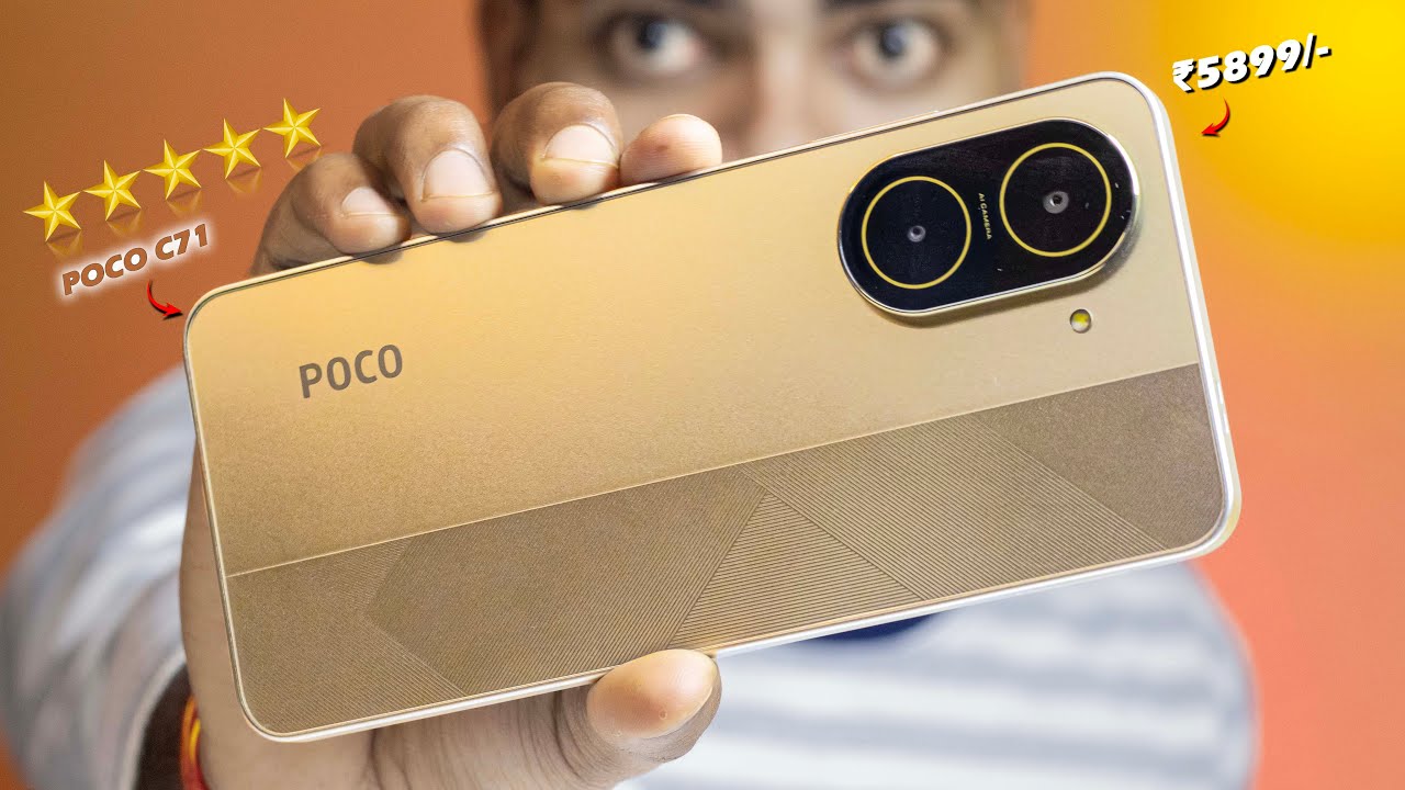 Poco C71 Unboxing & Review?