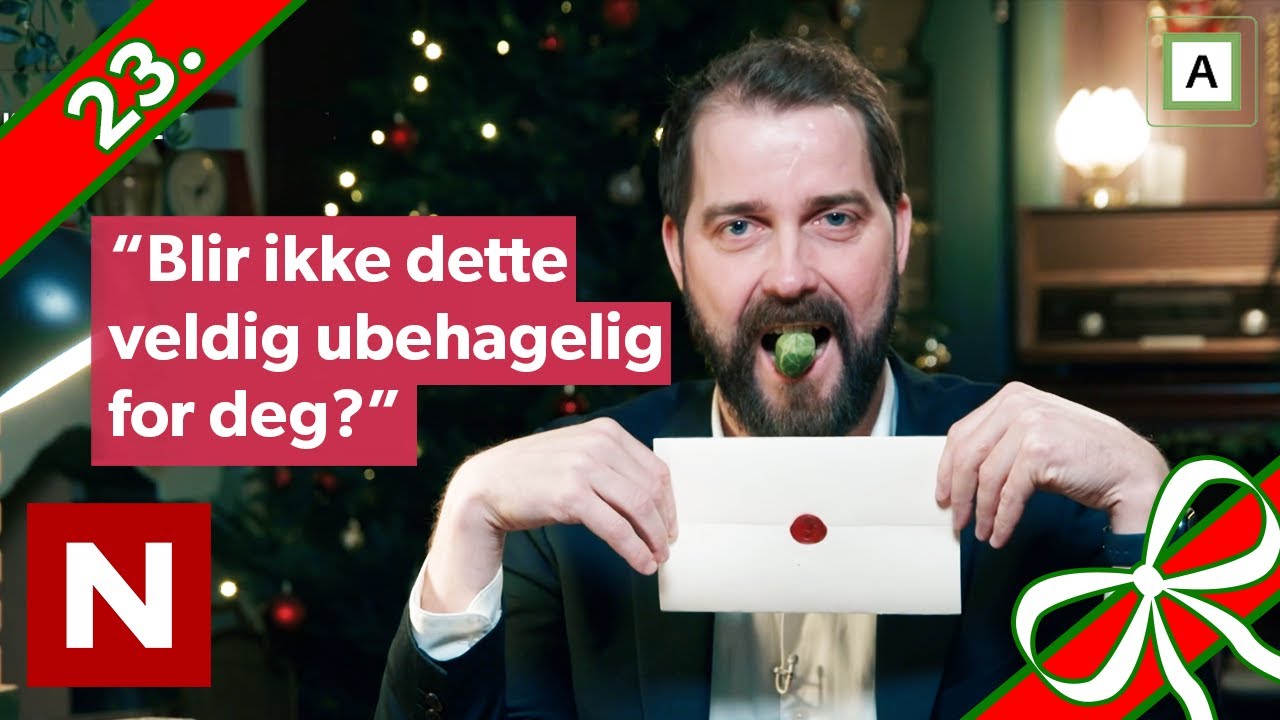 LUKE 23 🎄🎅 Plasser en rosenkål i munnen til Olli | Kongen befaler julespesial | TVNorge