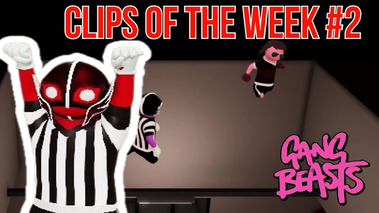 Gang Beasts Clips Of The Week #2 (WE ESCAPED THE MAP)