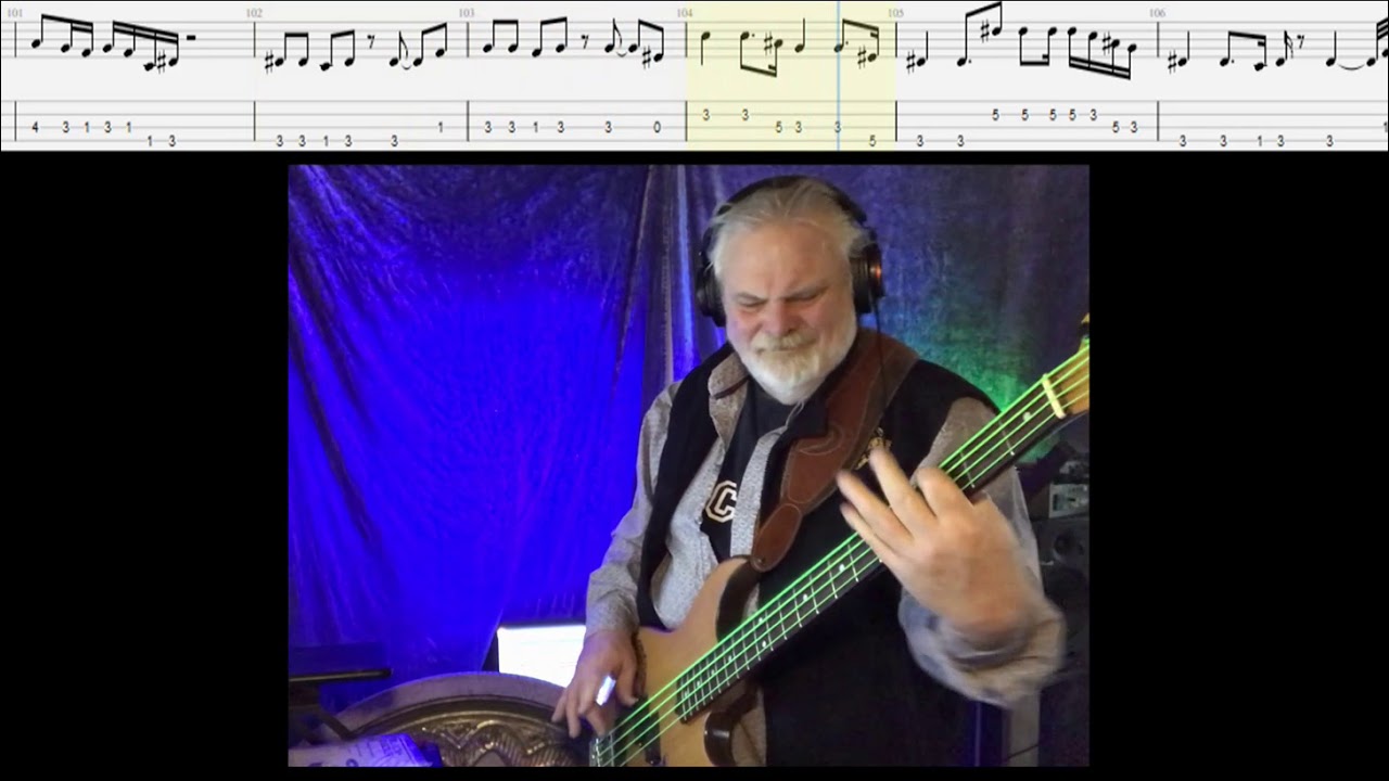 Guns-n-Roses - Paradise City - Bass Cover With Tabs