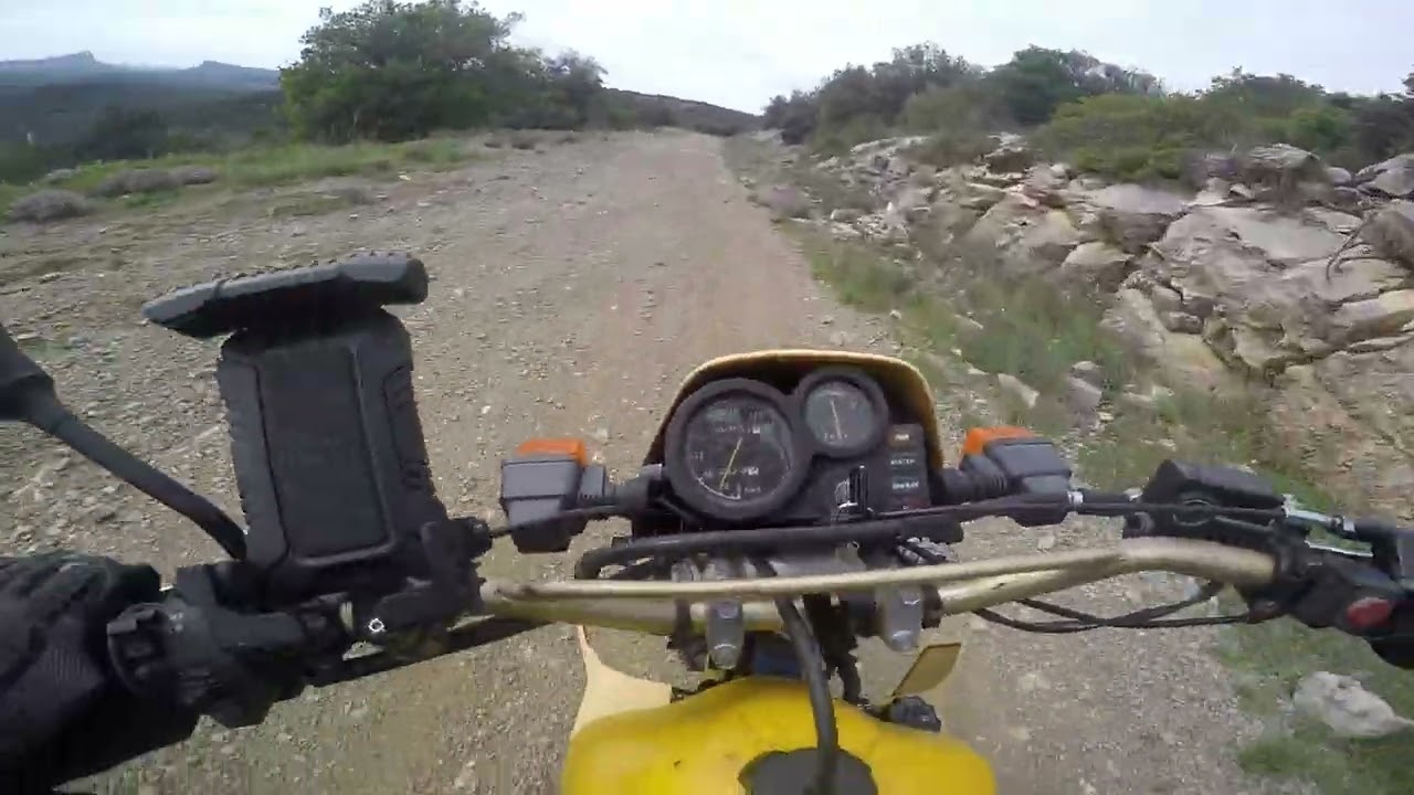 Short Hill Climb + beautiful view | TS250X