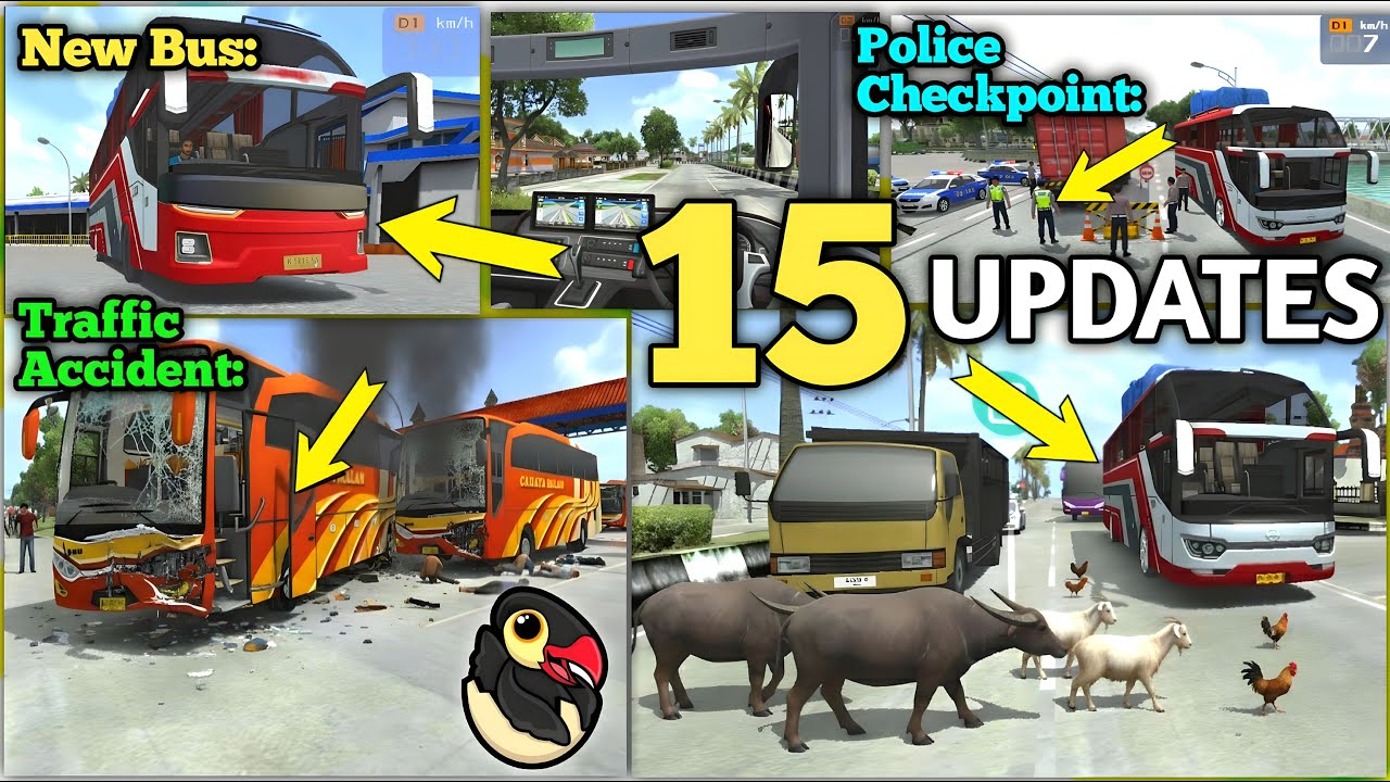 🚚15 подтверждённых новых функций для Bus Simulator Indonesia | Обновление BUSSID 4.5