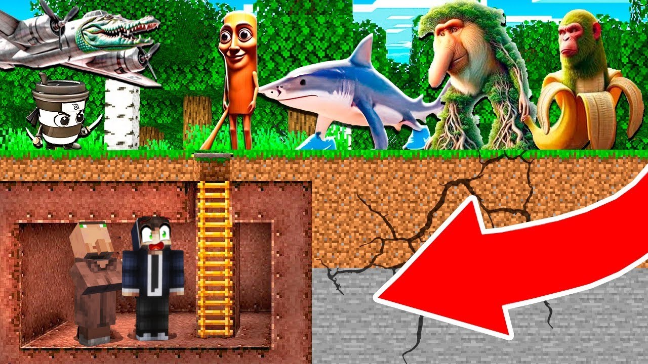 TAJNI BUNKER protiv Italian BRAINROT-a u Minecraftu! 🧠